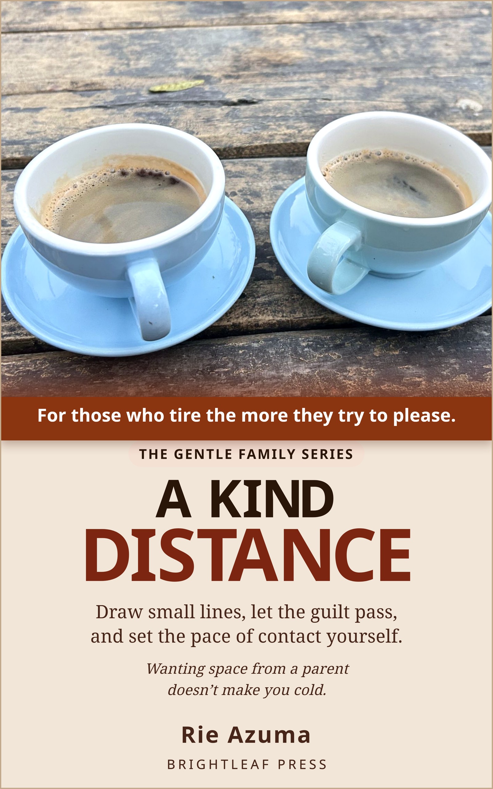 Cover of A Kind Distance by Rie Azuma