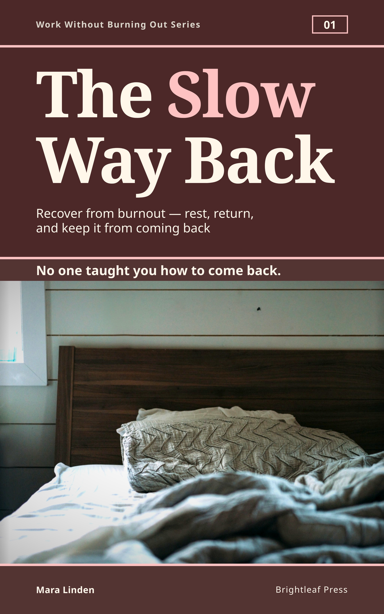Cover of The Slow Way Back by Mara Linden