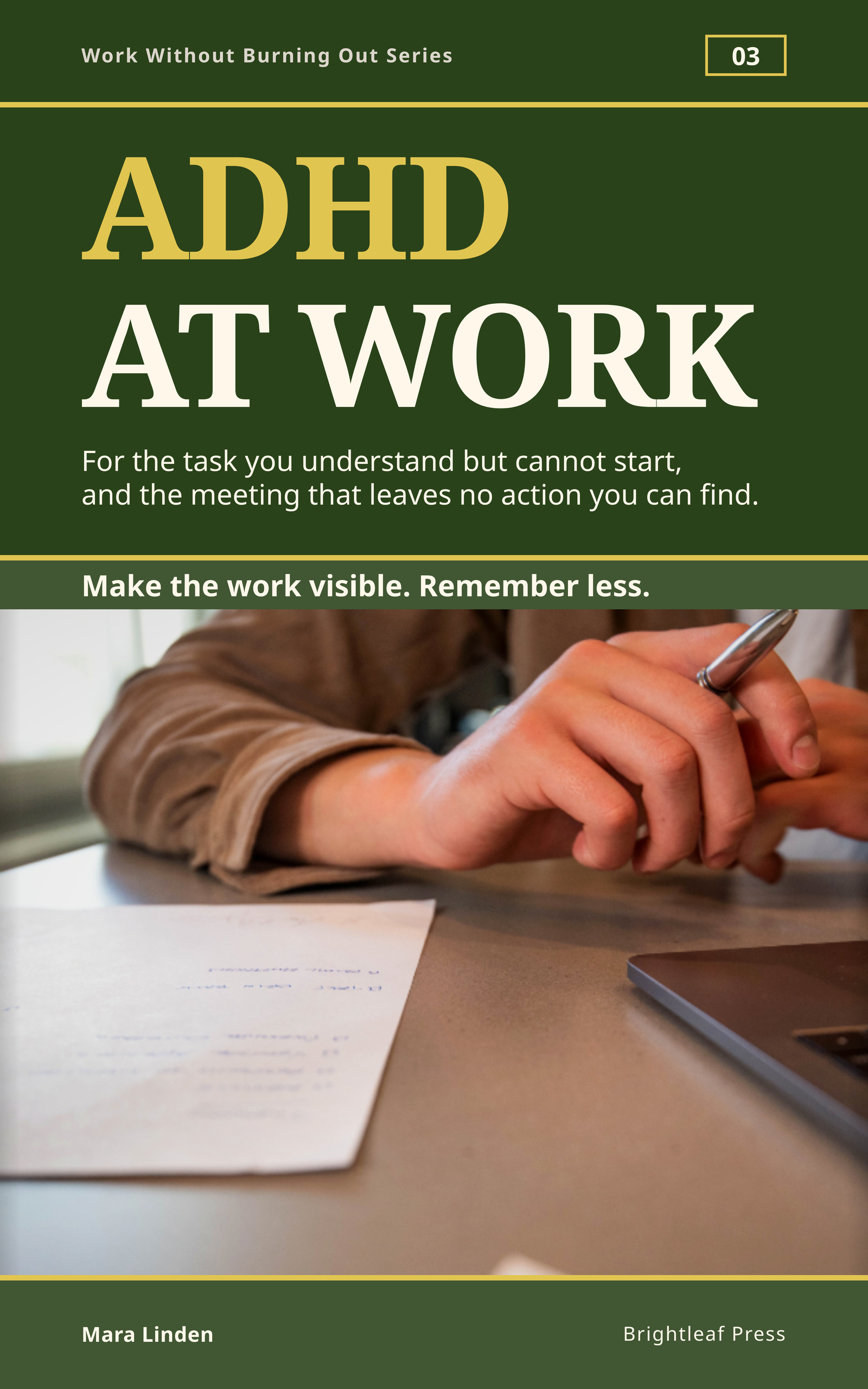 Cover of ADHD at Work by Mara Linden