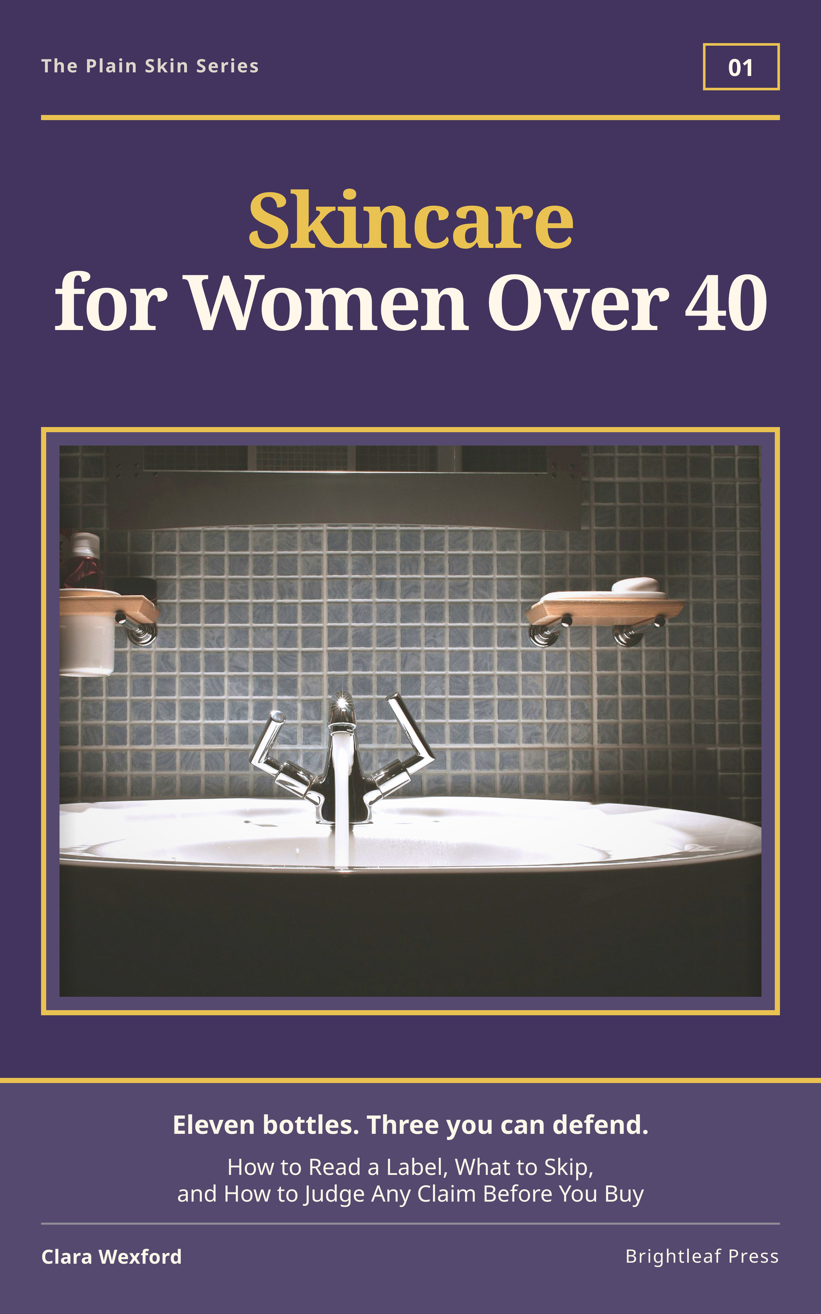Cover of Skincare for Women Over 40 by Clara Wexford